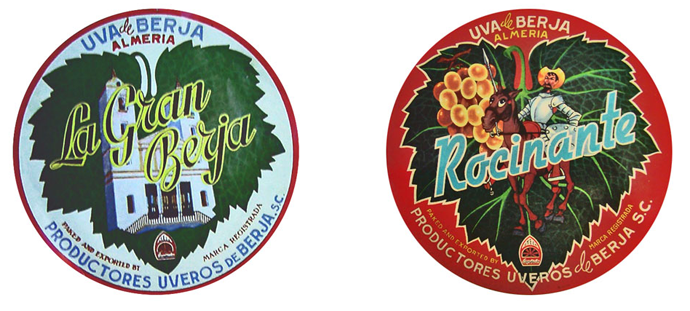 Marcas para uvas